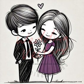 love wedding vectors 7253