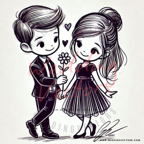 love wedding vectors 7255