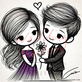 love wedding vectors 7259