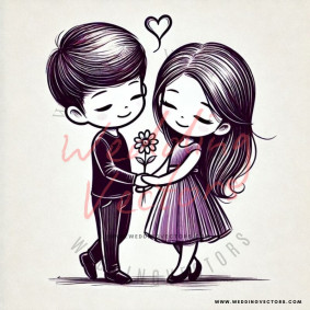 love wedding vectors 7260