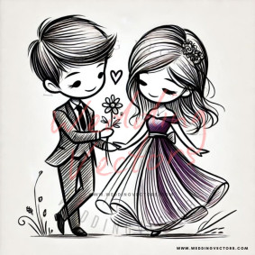 love wedding vectors 7266