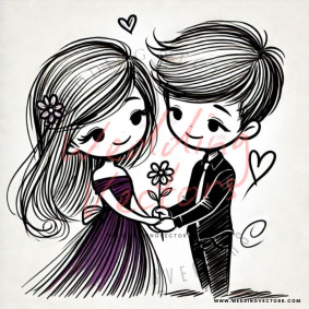 love wedding vectors 7267