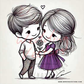 love wedding vectors 7269