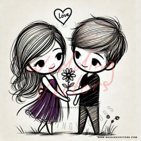 love wedding vectors 7270