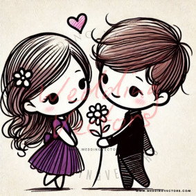 love wedding vectors 7271