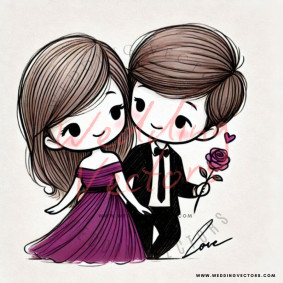 love wedding vectors 7272