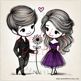 love wedding vectors 7281
