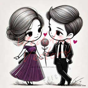love wedding vectors 7282