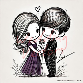 love wedding vectors 7283