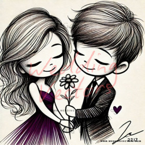 love wedding vectors 7285