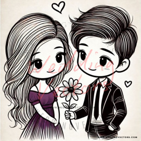 love wedding vectors 7290