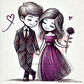love wedding vectors 7292