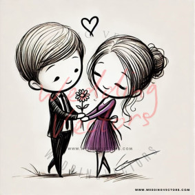 love wedding vectors 7295