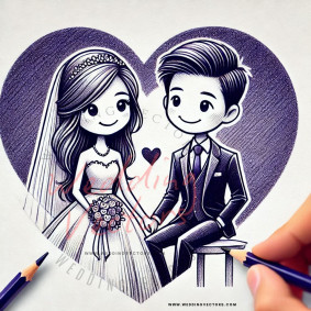 love wedding vectors 7298