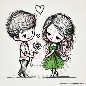 love wedding vectors 7302