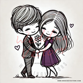 love wedding vectors 7303