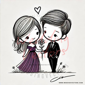 love wedding vectors 7304