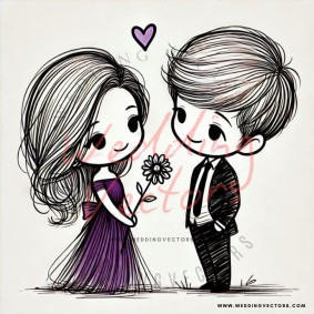 love wedding vectors 7310
