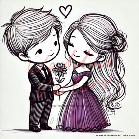 love wedding vectors 7315