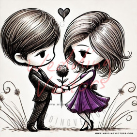 love wedding vectors 7317