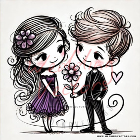 love wedding vectors 7319