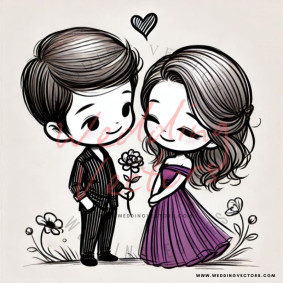 love wedding vectors 7322