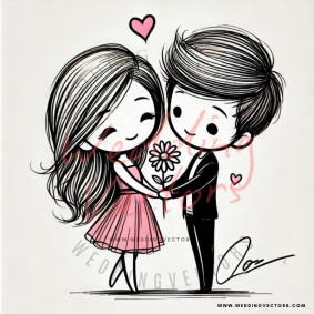 love wedding vectors 7323
