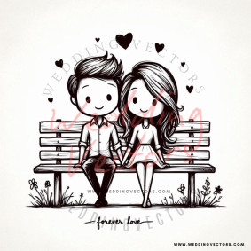 love wedding vectors 7325