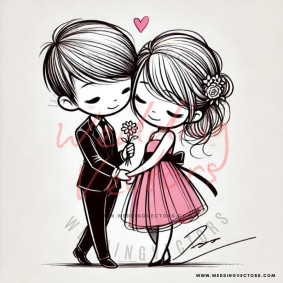 love wedding vectors 7331