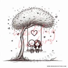 love wedding vectors 7385