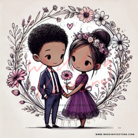 love wedding vectors 7388