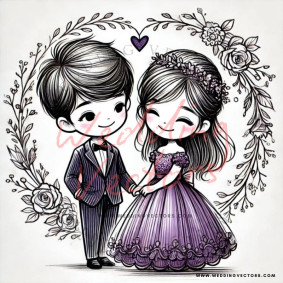 love wedding vectors 7395