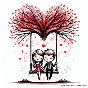 love wedding vectors 7397