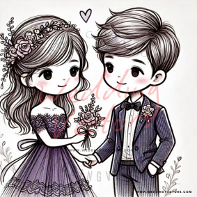 love wedding vectors 7405