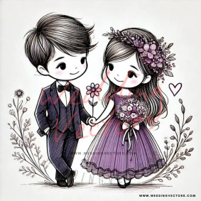 love wedding vectors 7406