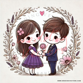 love wedding vectors 7417