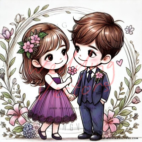 love wedding vectors 7429
