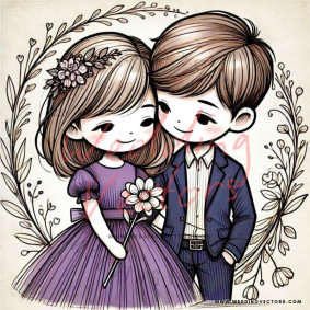 love wedding vectors 7432