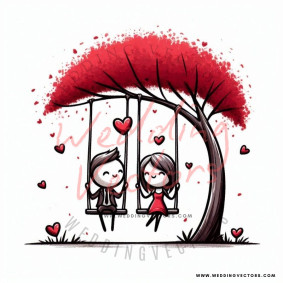 love wedding vectors 7436