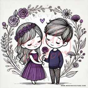 love wedding vectors 7450