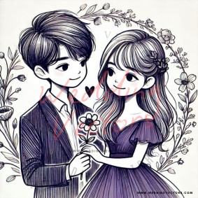 love wedding vectors 7455
