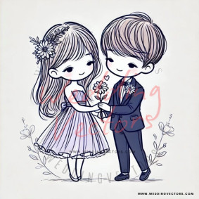 love wedding vectors 7463