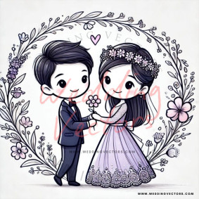 love wedding vectors 7465