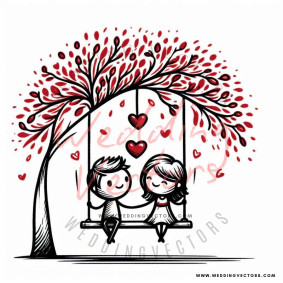 love wedding vectors 7472