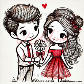 love wedding vectors 7473