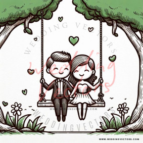 love wedding vectors 7484