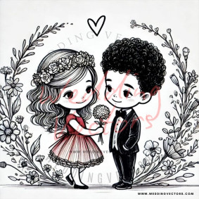 love wedding vectors 7490