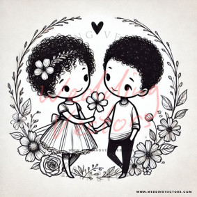 love wedding vectors 7495