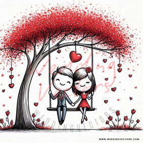 love wedding vectors 7496
