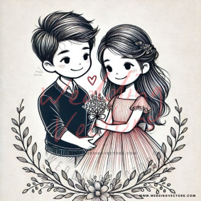 love wedding vectors 7499